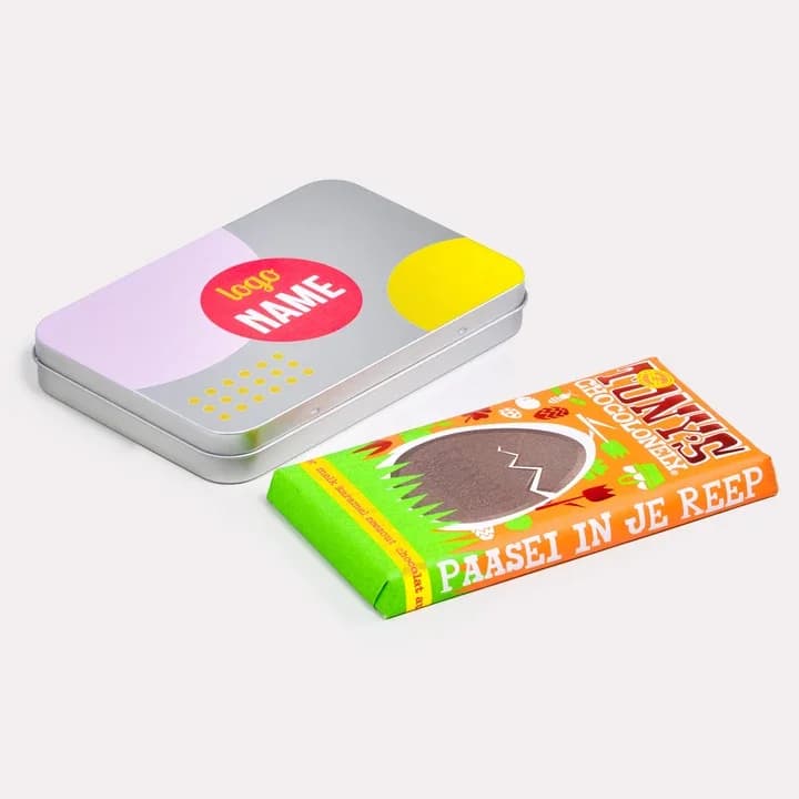 Boîtes de chocolat en aluminium