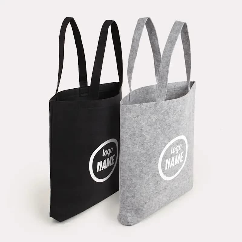 Sacs cabas en feutrine