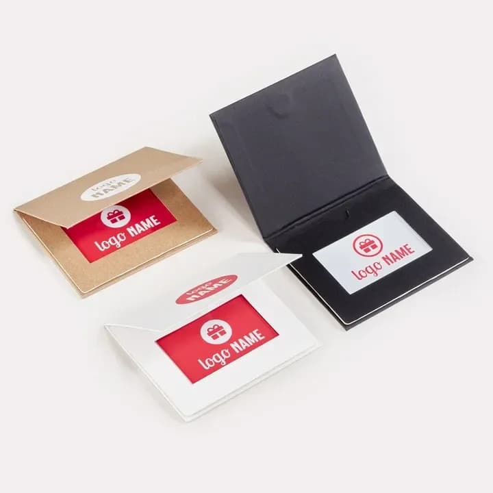 Boîtes pour carte-cadeau