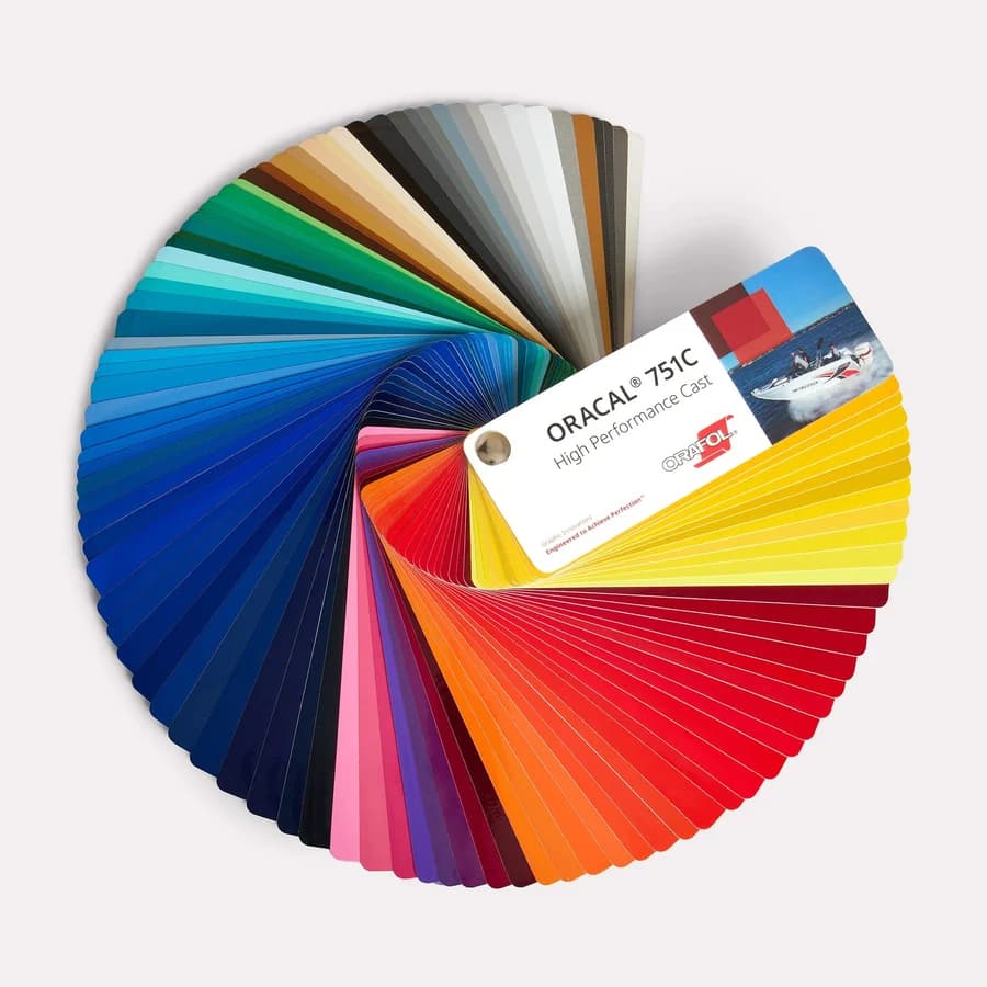 Nuancier de couleurs Oracal®