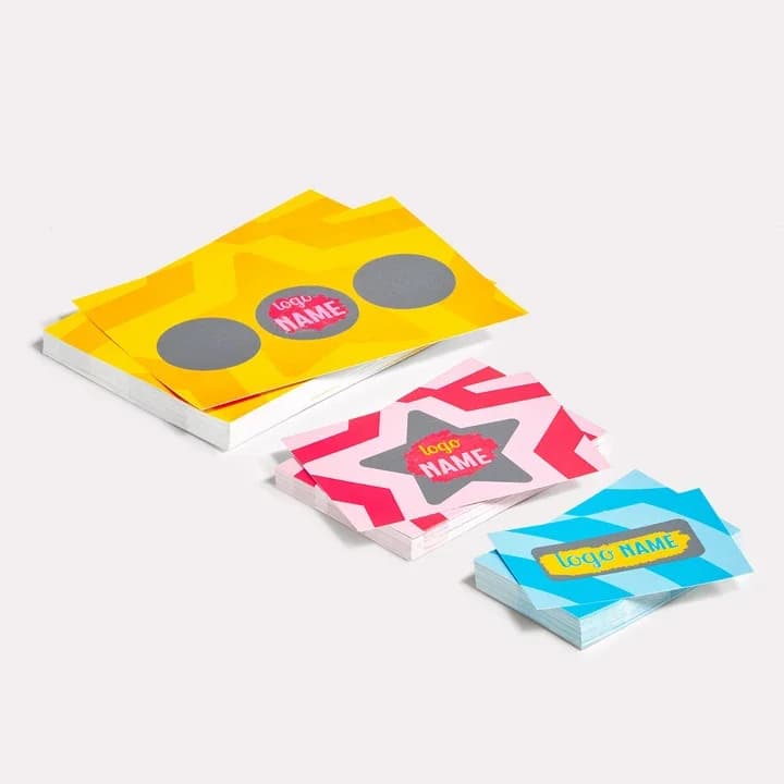 Cartes à gratter