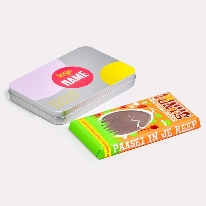 Boîtes de chocolat en aluminium