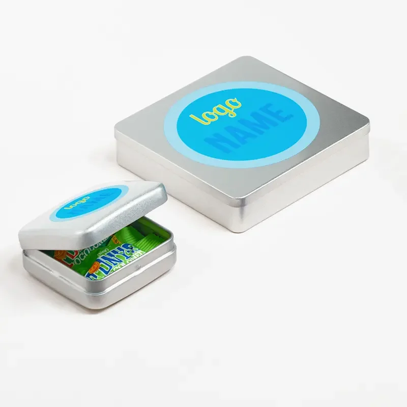 Boîtes de chocolat en aluminium