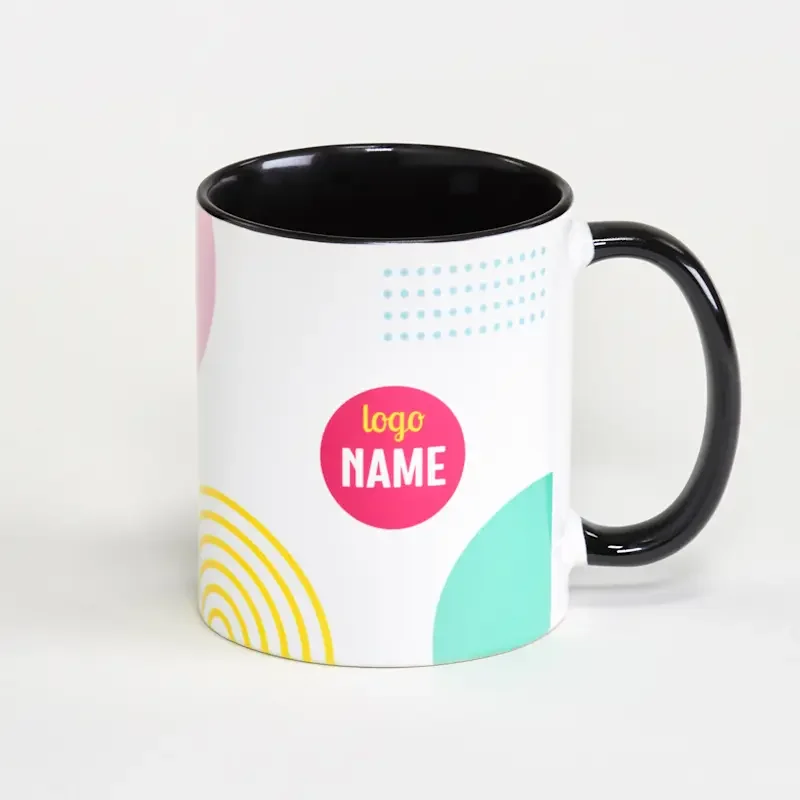Mugs à anse colorée