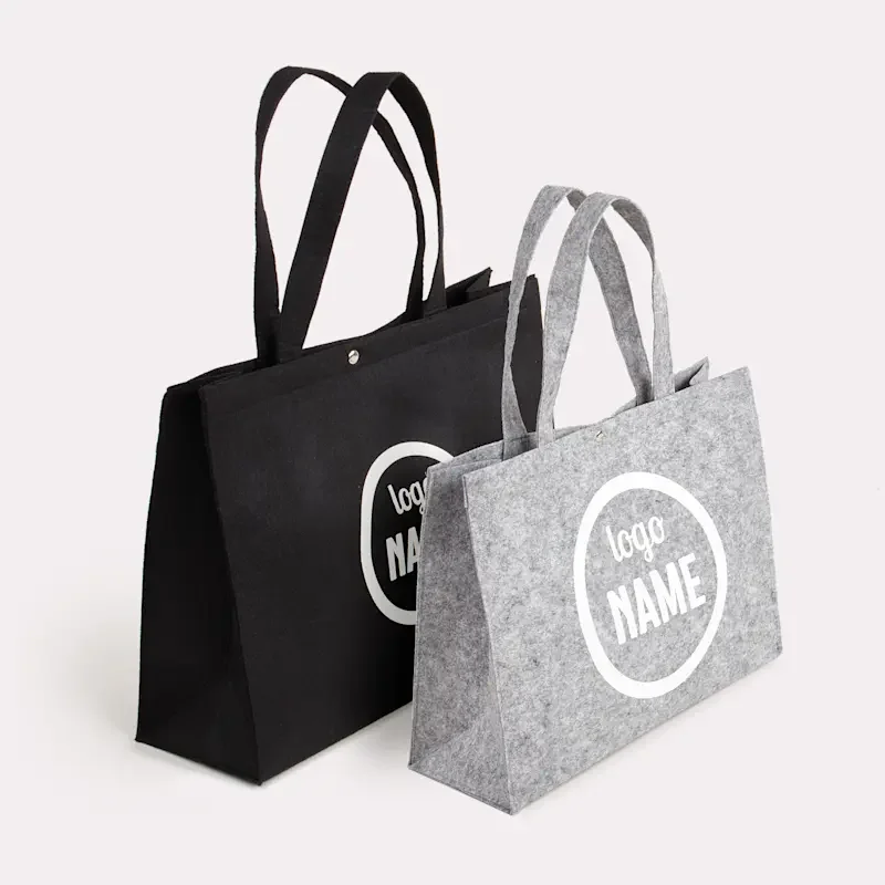 Sacs shopping en feutrine
