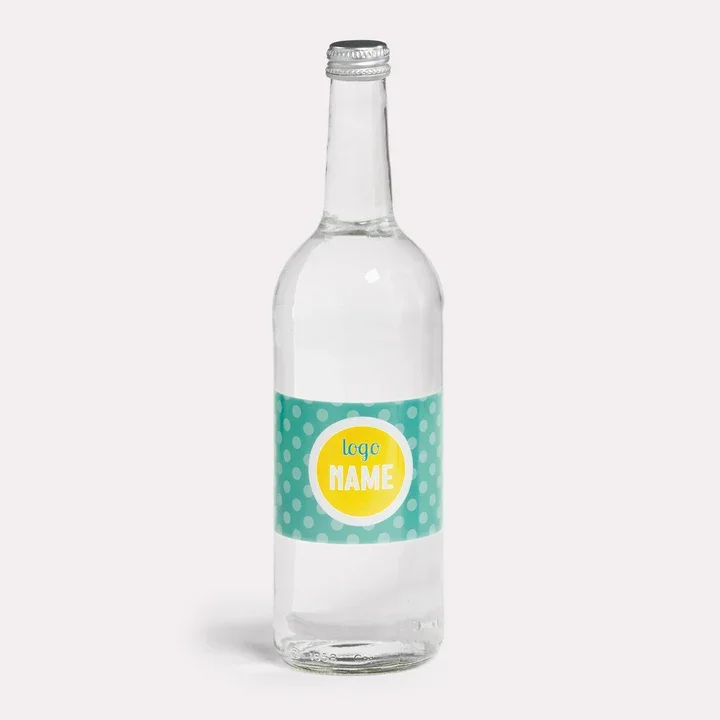 Bouteilles d'eau en verre 750 ml