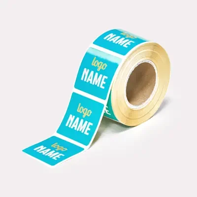 Etiquettes adhésives en rouleau