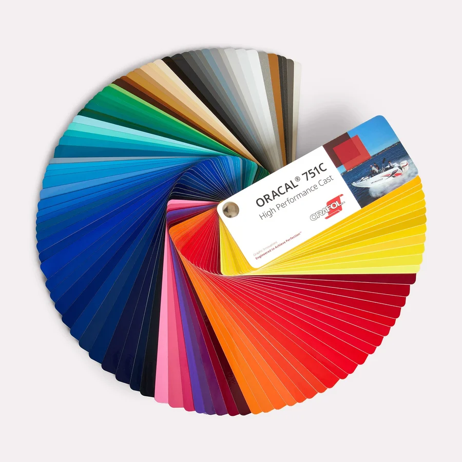 Nuancier de couleurs Oracal®