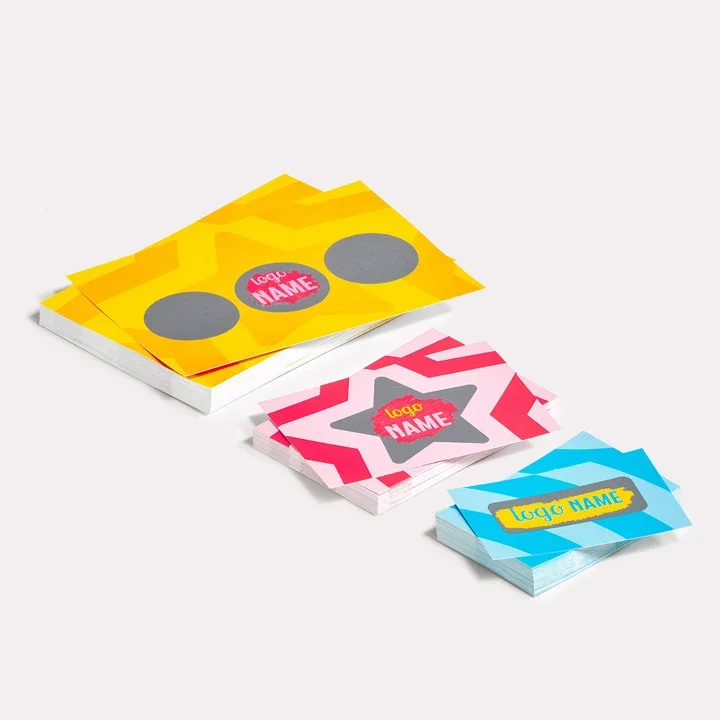 Cartes à gratter