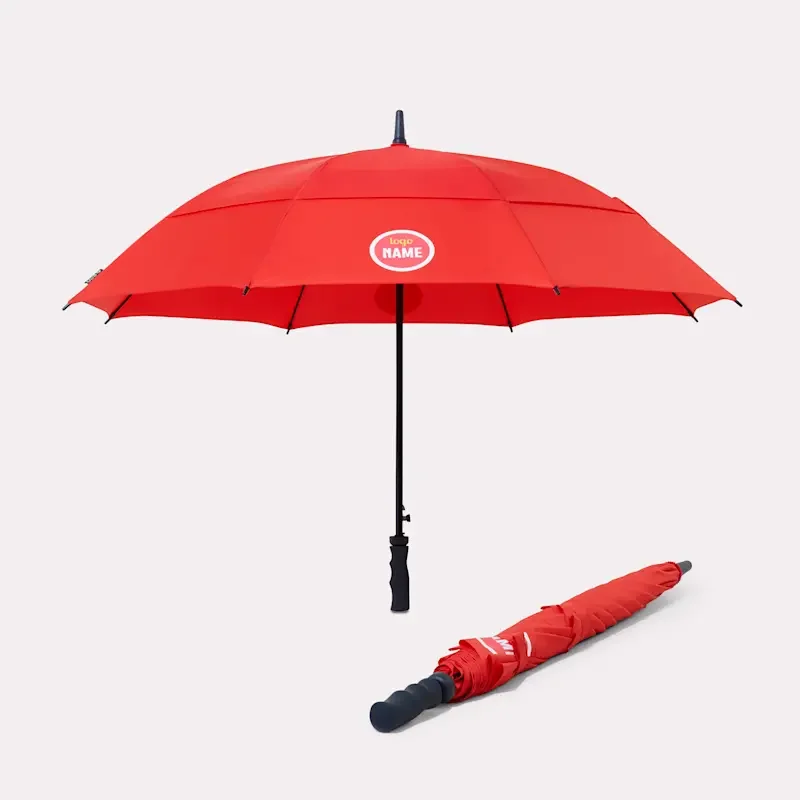 Parapluies de golf écologiques Falcone automatiques coupe-vent 120 cm
