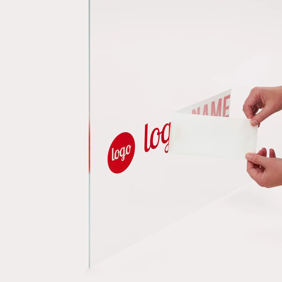 Lettres découpées en vinyle adhésif couleur Oracal®