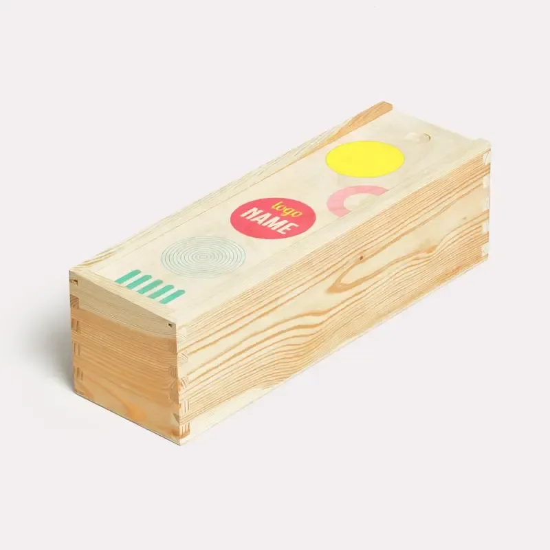 Caisses à vin en bois